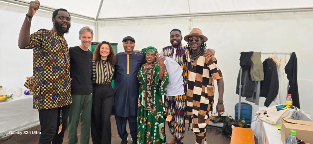 Auf dem Afrika Festival in Würzburg 2024